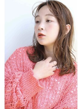 テラスコード 梅田(TERRACE CODE) 大人かわいいラフウェーブミディ