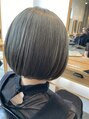 ラフィス ヘアーヴェイル 梅田店(La fith hair vail) オリーブグレー