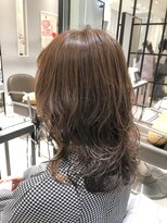 ネオリーブギンザ 銀座店(Neolive GINZA)&nbsp;直毛さん必見　レイヤーミディアム　低温デジタルパーマ　銀座