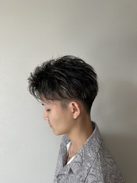 トラッド(TRAD) バックスタイルパーマ×メッシュスタイル