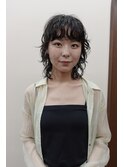 ウルフパーマ レイヤーパーマ ショートウルフ