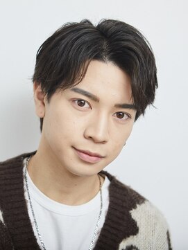 メンズサロンドットリアン(dot. lien) メンズセンターパートニュアンスパーマセンターパート