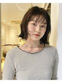 ニュアンス外ハネボブ オリーブベージュ 10代/20代/30代
