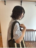 結べるクルクルおしゃれボブパーマ