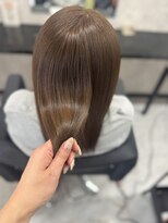 アンダーバー(UNDRvr)&nbsp;白髪染めミックスで作る明るめくすみベージュ