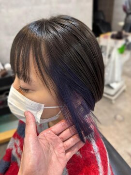 ラルナ(La luna) インナーカラー◇パープル