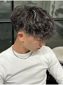 ホワイトメッシュパーマ