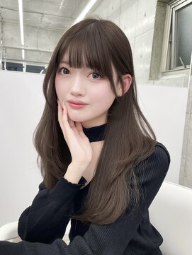 エヌアイ オモテサンドウ(ni omotesando) 重めバング/顔まわりカット/レイヤーカット 上野