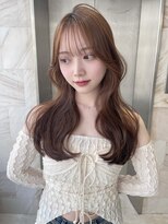 リリー(Lilley)&nbsp;マロンベージュ×姫カットレイヤー×韓国風巻き×髪質改善