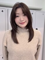 シェノン バイ アランスミシー 表参道(CHAINON by Alan smithee) グレージュ×スリークレイヤーカット