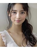何歳からでも出来るロングのおしゃれ高級人毛編み込みエクステ