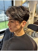 ＊フェザーパーマ　ナチュラルだけどどこか上品なスタイル