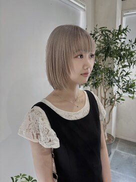 ヘアースタジオゼン アドバンス(hair studio Zen advance) ハイトーンボブ/レイヤーボブ