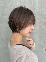 ロンド 銀座(Lond) ●杉浦くびれヘア/アプリコットオレンジ/ショート/韓国17