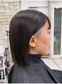 ツーブロックボブ刈り上げ女子メンズライクボーイッシュ