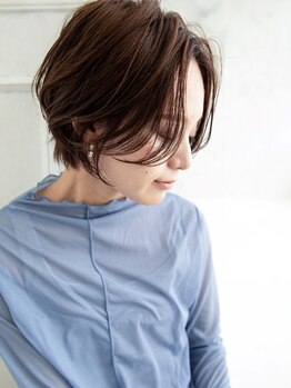 クロレ(CLORE)の写真/経験のあるスタイリストが作る《乾かすだけでおさまるオシャレショート》☆髪質、髪の癖に合わせてご提案♪