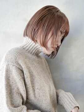 ギークス(GEEKS) 【GEEKS渋谷】ボブレイヤー/ココアブラウン/冬カラー/伸ばしかけ