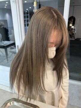 メゾン(Maison) ブリーチありグレージュ