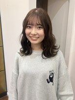 ヘアー アイス ルーチェ(HAIR ICI LUCE)&nbsp;ブリーチなし透明感◎大人艶髪ナチュラルブラウン/渡辺