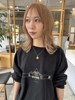 フェリアファム 北千里(FERIA fam)&nbsp;ベージュカラー×ハッシュカット
