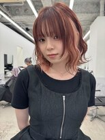 リノート バイ エゴル 太田川(Linoet by ENGOL)&nbsp;ピンクベージュ/インナーカラー/ハイトーンカラー