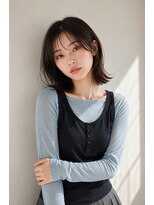 ラトリエ ブロカント 立川北口店(L'atelier BROCANTE)&nbsp;ナチュラル　ミディアムボブ
