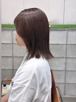 ディッセンバー 伊勢崎(December) レイヤーカット/グレージュ/レイヤーボブ/ミルクティーベージュ