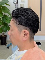 カットサロン うちだ パーマスタイル♪ ツーブロックスタイル!