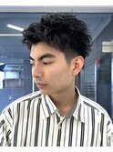 MEN’S/スパイキーショート/ニュアンスウルフ/藤沢美容院