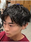 リバースセンターパート/ニュアンスウルフ/ダウンバング/津田沼