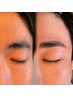 【毛流れを整えて垢抜け眉！】ワックス＋毛流れ矯正パーマ