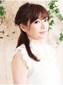 デートにピッタリ◎ラブリーハーフアップ【平井】