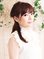 美容室 フラワー 平井店(flower)&nbsp;デートにピッタリ◎ラブリーハーフアップ【平井】