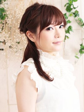 美容室 フラワー 平井店(flower) デートにピッタリ◎ラブリーハーフアップ【平井】