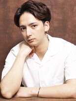 シアンデルカ(CYANDELUCCA)&nbsp;センター分けツーブロックショート