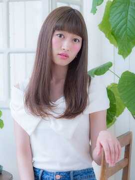 オーブ ヘアー フィオーレ 京都桂店(AUBE HAIR fiore) ☆クールなストレートロング☆