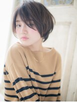 クオーレ ヘア アンジュ 水戸店(CUORE HAIR ange)&nbsp;*ange水戸*…ナチュかわ☆くせ毛風小顔マニッシュショートa