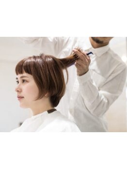 【本塩釜】"骨格・生え癖・髪質"全てを見極めカット！相談しやすい柔らかな接客で初めてでも通いやすい◎