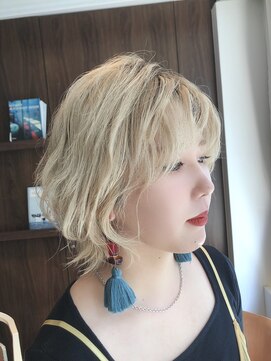 ヘアサロン ケッテ(hair salon kette) 伸ばしかけスタイル.外ハネ