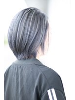 タンタントザクワフュール(Ten Tante the coiffure)&nbsp;ショートボブ×ハイライトグレージュ