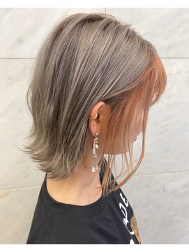 ナンバー ジルバ 立川(N° jillva) 【見えないオシャレ♪】カット+イヤリングカラー