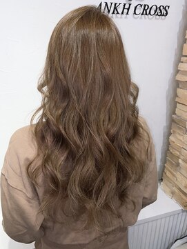 アンク クロス 池袋北口店(ANKHCROSS) 《アンククロスYUKI》ハイトーングレージュカラー