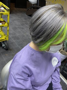 ピンゾロ(PINZORO) silver×green