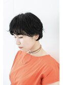 《Utoo e's つくば美容室 》柔らかでつやのあるニュアンスパーマ