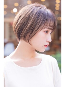 ケイト(kate) kate 大宮 丸みショートボブ×ラベンダーグレージュ