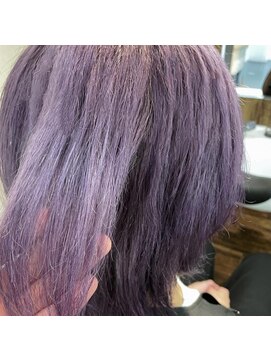 ネオヘアー 京成曳舟店(NEO Hair) ラベンダーアッシュ/ハイトーンカラー/ウルフ