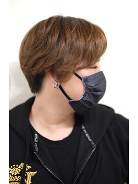 ヨシザワインク ハコザキ 水天宮前 日本橋人形町(YOSHIZAWA Inc.HAKOZAKI) ミディアムマッシュスタイル、パーマ、ツーブロック