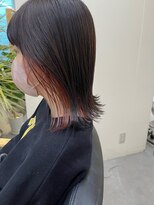 ヘアーポケット リタ(HAIR POCKET ritta)&nbsp;インナーカラー☆ピンクベージュ