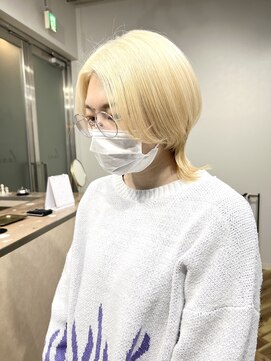 ラニヘアサロン(lani hair salon) 【天神/大名】ブロンド【ハイトーン】