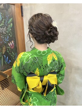 ブーミー(Bor mee) 【Bormee】浴衣ヘアセット 浴衣着付け